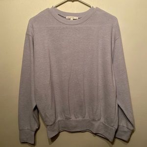ANTISTAR , Blue Gray Crewneck Sweater - Small
